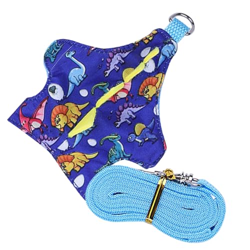VILLFUL 1 Set Hamsterbrust Hasenleine Haustiere Zugseil Kleines Haustier Zugseil Cartoon Haustiere Geschirr Kaninchengeschirr Weste Hasen Laufleine Hasengeschirr Kaninchenleine von VILLFUL