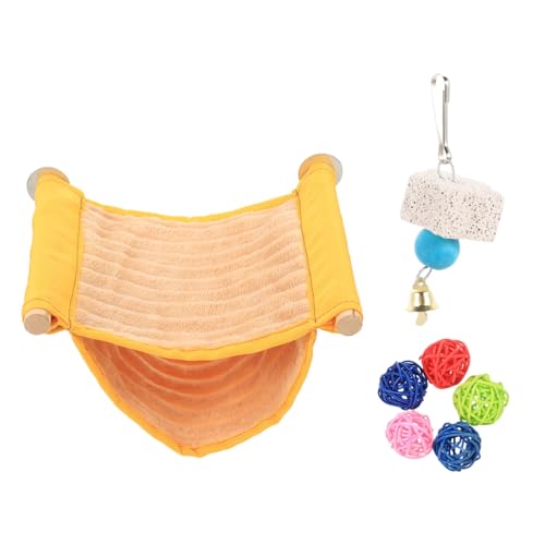 VILLFUL 1 Satz Vogel-hängematten Beiß-Spielzeug Zum Aufhängen Käfig-hängematte Papagei-schlafnest Warmes Nest Für Vögel VILLFUL 1 Satz Vogel-hängematten Beiß-Spielzeug Zum Aufhängen Käfig-hängematte Papagei-schlafnest Warmes Nest Für Vögel von VILLFUL