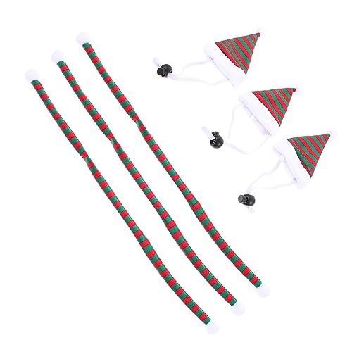 VILLFUL Mütze Und Schal Für Haustiere Weihnachts-hundezubehör Weihnachtsschal Und Mütze-Set Leichtes Plüsch-haustierkostüm VILLFUL Mütze Und Schal Für Haustiere Weihnachts-hundezubehör Weihnachtsschal Und Mütze-Set Leichtes Plüsch-haustierkostüm von VILLFUL