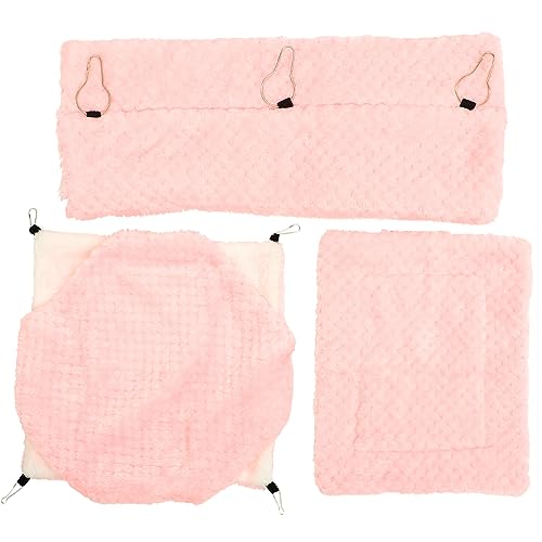 VILLFUL 1 Set Haustiermatte, Hängemattenzugang, Haustiermatte Für Hamster, Doppellagige Haustierkäfig Hängematte, Haustiertunnel Für Hamster, Haustierbett, Kleine Haustierhängematte, VILLFUL 1 Set Haustiermatte, Hängemattenzugang, Haustiermatte Für Hamster, Doppellagige Haustierkäfig Hängematte, Haustiertunnel Für Hamster, Haustierbett, Kleine Haustierhängematte, von VILLFUL