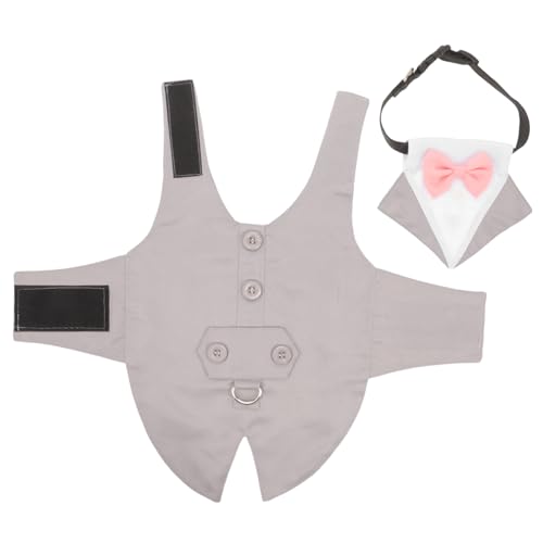 VILLFUL 1 Set Hunde Hochzeitsoutfit, Haustierbedarf, Haustier Smokinganzug, Formeller Smoking Für Welpen, Hundekostüme, Hundehochzeitsanzüge, Hundekleidung, Großer Hundeanzug, von VILLFUL