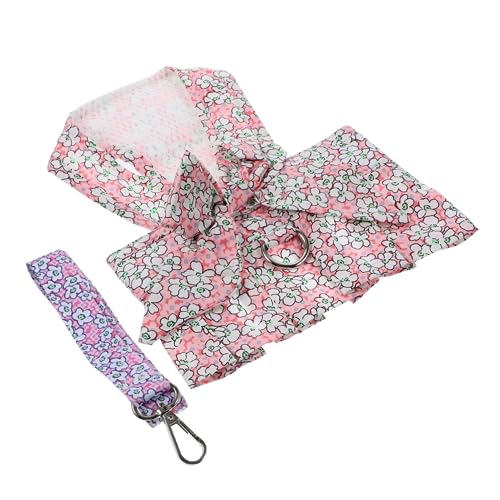 VILLFUL Set Hundekleid Geschirr und Leine Leinenset für mittelgroße und Hunde Atmungsaktives Haustiergeschirr Katzenleine VILLFUL Set Hundekleid Geschirr und Leine Leinenset für mittelgroße und Hunde Atmungsaktives Haustiergeschirr Katzenleine von VILLFUL