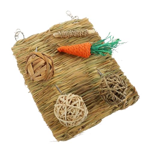 VILLFUL 1satz Kleintier Matratze Aus Heu Teiliges Für Kleintiere Weiche Schlafmatte Für Meerschweinchen Kaninchen Hamster Und Vögel Atmungsaktiv Kühl Im Sommer Warm Im Winter Sicher VILLFUL 1satz Kleintier Matratze Aus Heu Teiliges Für Kleintiere Weiche Schlafmatte Für Meerschweinchen Kaninchen Hamster Und Vögel Atmungsaktiv Kühl Im Sommer Warm Im Winter Sicher von VILLFUL