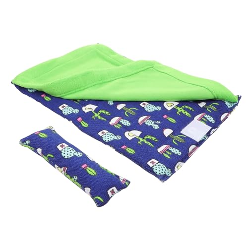 VILLFUL 1 Satz Kletterndes Baumwollnest für Haustiere haustierbett pet Bed Easy-clean Eidechsen Schlafsack Reptilienbett Leguan Bett kriechen Gecko Chaiselongue Kleine Tiere Segeltuch von VILLFUL