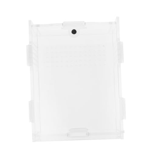 VILLFUL Reptilien Terrarium Transparente Futterbox Für Reptilien Tragbar Und Leicht Zur Beobachtung Und Pflege Von Echsen Und Anderen Tieren von VILLFUL