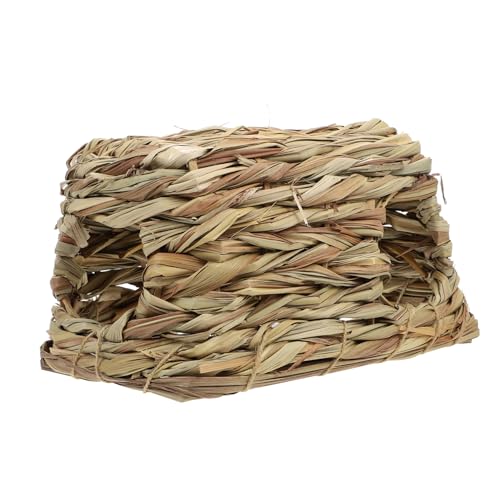 VILLFUL Kompaktes Strohversteckhaus Für Hamster Futtersuchspielzeug Spielplatz Aktivitätszentrum Für Haustiere VILLFUL Kompaktes Strohversteckhaus Für Hamster Futtersuchspielzeug Spielplatz Aktivitätszentrum Für Haustiere von VILLFUL