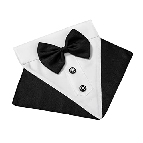 VILLFUL Dreieckiges Haustier-lätzchen Aus Polyester Verstellbares Halstuch Mit Schleifenmuster Geeignet Für Welpen Und Sommerfestivals VILLFUL Dreieckiges Haustier-lätzchen Aus Polyester Verstellbares Halstuch Mit Schleifenmuster Geeignet Für Welpen Und Sommerfestivals von VILLFUL