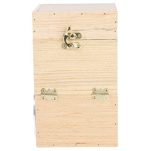 VILLFUL 1 Stück Vogelnistkasten aus Holz Papageienzuchtkasten für Vögel Vogelhäuschen mit Klappdeckel einfache Reinigung für Sittiche Liebesvögel und Papageien VILLFUL 1 Stück Vogelnistkasten aus Holz Papageienzuchtkasten für Vögel Vogelhäuschen mit Klappdeckel einfache Reinigung für Sittiche Liebesvögel und Papageien von VILLFUL