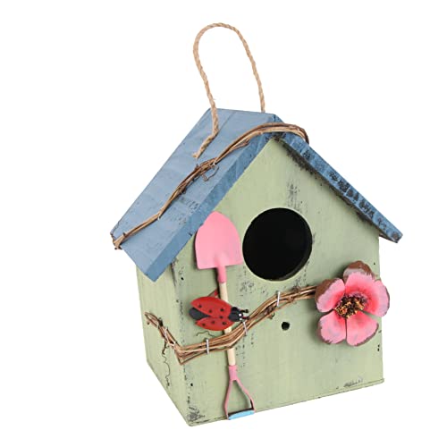 VILLFUL 1 Stück Holz Vogelhaus für Garten Handgefertigtes Hängendes Vogel Nest für Balkon und Terrasse Rustikale Deko für Wetterfest und Langlebig VILLFUL 1 Stück Holz Vogelhaus für Garten Handgefertigtes Hängendes Vogel Nest für Balkon und Terrasse Rustikale Deko für Wetterfest und Langlebig von VILLFUL