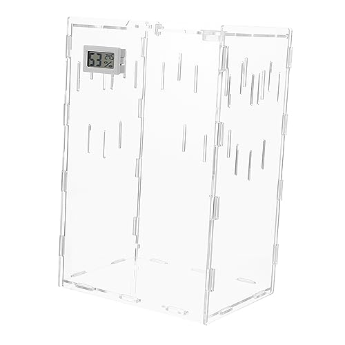 VILLFUL 1stück -futterbox Für Reptilien Transparente Fütterungs Und Aufbewahrungsbox Mit Belüftung Für Schlangen Eidechsen Und Andere Haustiere Thermometer VILLFUL 1stück -futterbox Für Reptilien Transparente Fütterungs Und Aufbewahrungsbox Mit Belüftung Für Schlangen Eidechsen Und Andere Haustiere Thermometer von VILLFUL