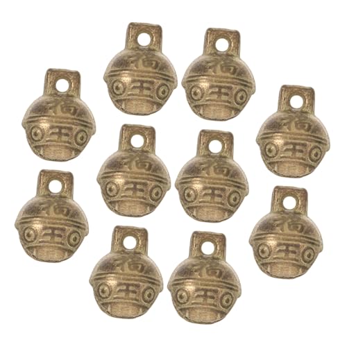 VILLFUL Handgefertigte Kupferglocken 10 Stück Mini-weihnachtsglocken Klingelton Zum Basteln Und Als Für Haustierhalsbänder VILLFUL Handgefertigte Kupferglocken 10 Stück Mini-weihnachtsglocken Klingelton Zum Basteln Und Als Für Haustierhalsbänder von VILLFUL