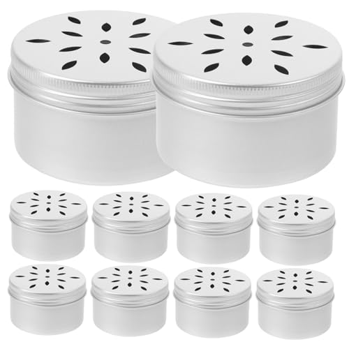 VILLFUL 10st Geruchstrainingsset Für Hunde Hundetrainingsgeräte Geruchstrainingsgerät Für Hunde Dufttrainingshalter Für Hunde Geruch Hundetrainingsgerät Nasenarbeit Dose Silver Aluminium VILLFUL 10st Geruchstrainingsset Für Hunde Hundetrainingsgeräte Geruchstrainingsgerät Für Hunde Dufttrainingshalter Für Hunde Geruch Hundetrainingsgerät Nasenarbeit Dose Silver Aluminium von VILLFUL