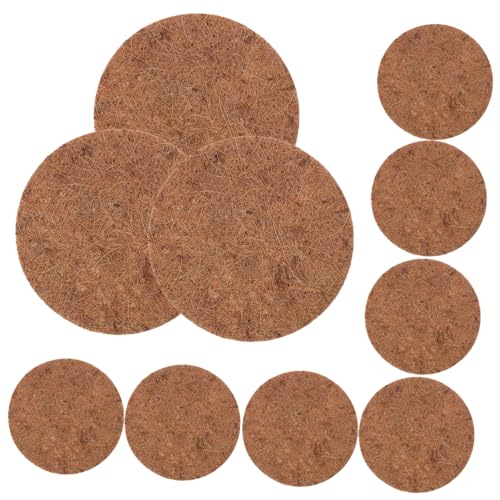 VILLFUL Pet Nesting Pad 12 Stücke Natürliche Kokos Faser Matten Taube Nesting Matten Vogel Bett Käfig VILLFUL Pet Nesting Pad 12 Stücke Natürliche Kokos Faser Matten Taube Nesting Matten Vogel Bett Käfig von VILLFUL