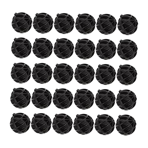 VILLFUL Bio-Ball-filtermaterial 150 Stück Langlebige Filterbälle Für Aquarium Und Teichfilter Biologische Filterbälle Für Fischtank von VILLFUL