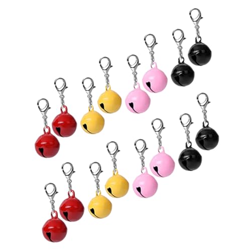 VILLFUL 16 Stück Metallglöckchenanhänger Für Haustierhalsbänder Katzenhalsbänder Hängende Glöckchen-Dekorationen Gemischte Stile VILLFUL 16 Stück Metallglöckchenanhänger Für Haustierhalsbänder Katzenhalsbänder Hängende Glöckchen-Dekorationen Gemischte Stile von VILLFUL