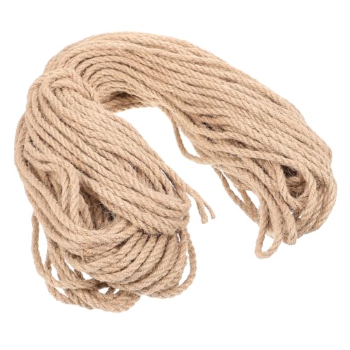 VILLFUL 1Rolle Stabiler Sisal Kratzseil für Katzenkratzbaum Langlebiges Hanfseil für DIY Projekte für Kratzmöbel und Bastelarbeiten von VILLFUL
