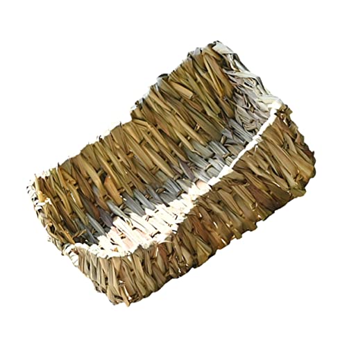 VILLFUL 1Stk Haustierbett kanninchenhäuser kaninchenhäuser Reed gewebtes Haustierhaus Hamster Schlafplatz Hase geflochtenes Bett aus Hamsterstroh Haustiernest Heimtierbedarf Schilfgras VILLFUL 1Stk Haustierbett kanninchenhäuser kaninchenhäuser Reed gewebtes Haustierhaus Hamster Schlafplatz Hase geflochtenes Bett aus Hamsterstroh Haustiernest Heimtierbedarf Schilfgras von VILLFUL