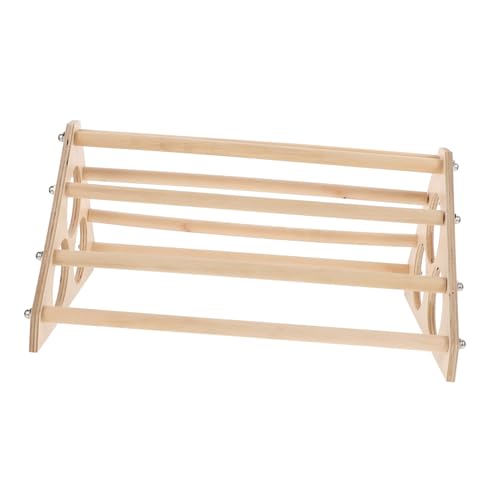 VILLFUL Sitzstangen Für Hühner Hühnerständer Aus Holzmaterial Leicht Und Langlebig Haustier-balancegestell Für Kleine Vögel von VILLFUL