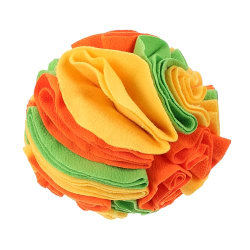 VILLFUL 1Stk Hundeschnüffelball Puzzle-Spielzeug Haustierschnupfen Hund schnüffelt Interactive Dog Toys Dog chew Toy Spielzeuge Welpe Slow-Feeder-Ball Haustierspielzeug Polarfleece VILLFUL 1Stk Hundeschnüffelball Puzzle-Spielzeug Haustierschnupfen Hund schnüffelt Interactive Dog Toys Dog chew Toy Spielzeuge Welpe Slow-Feeder-Ball Haustierspielzeug Polarfleece von VILLFUL