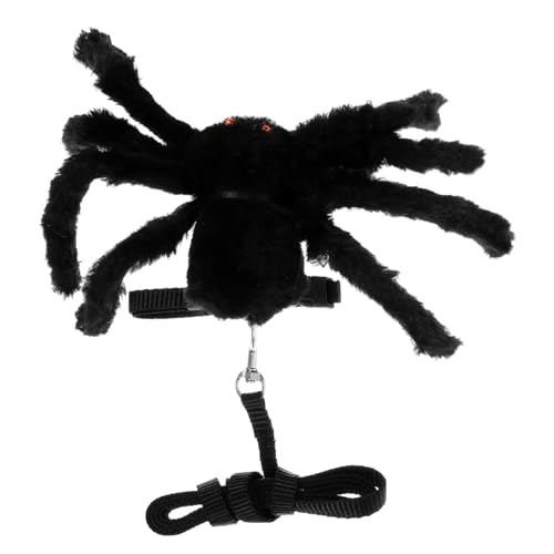 VILLFUL 1pc Haustier Hund Leine Schleppen Kabel für Katze Spinne Weste Pull Seil Training Komfortable für Pet Schwarz VILLFUL 1pc Haustier Hund Leine Schleppen Kabel für Katze Spinne Weste Pull Seil Training Komfortable für Pet Schwarz von VILLFUL