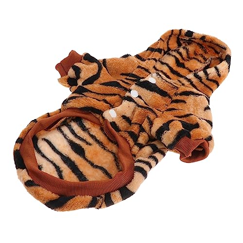 VILLFUL Tiger-modellierung Hundekleidung 1 Stück Cosplay Mantel Für Hund Warme Hundebekleidung Für Outdoor-aktivitäten VILLFUL Tiger-modellierung Hundekleidung 1 Stück Cosplay Mantel Für Hund Warme Hundebekleidung Für Outdoor-aktivitäten von VILLFUL