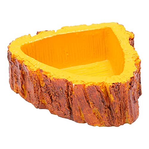 VILLFUL Reptilien Feeder Bowl Harz Pet Feeder Pet Wasser Trinken Schüssel Sicher Eidechsen VILLFUL Reptilien Feeder Bowl Harz Pet Feeder Pet Wasser Trinken Schüssel Sicher Eidechsen von VILLFUL