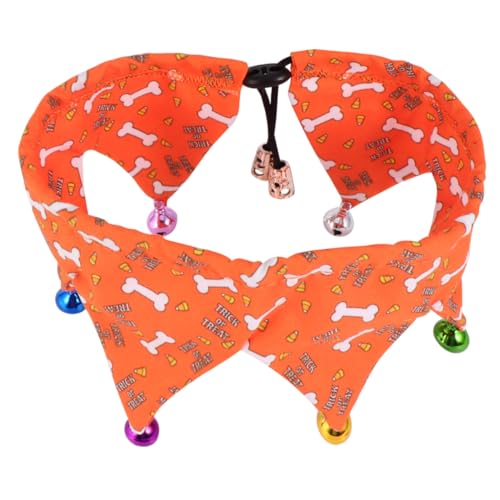 VILLFUL 1Stk Haustierhalsband Hunde-Halloween-Kostüm kleine Hunde-Outfits welpen zubehör von VILLFUL