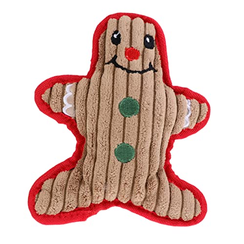 VILLFUL Weihnachts-Quietschspielzeug für Hunde Plüschspielzeug Quietscher für Hunde Kauspielzeug für Hunde Zahntrainingsfunktion VILLFUL Weihnachts-Quietschspielzeug für Hunde Plüschspielzeug Quietscher für Hunde Kauspielzeug für Hunde Zahntrainingsfunktion von VILLFUL