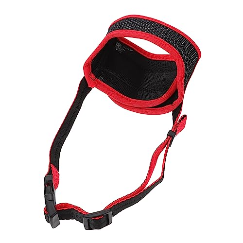 VILLFUL 1stk Schnauze Hund Anti-Biss-gerät Praktischer Hundemaulkorb Atmungsaktiver Korbmaulkorb Lustiger Hundemaulkorb Maulkorbzubehör Für Hunde Für Hunde Luft Nylon Rinde Rot VILLFUL 1stk Schnauze Hund Anti-Biss-gerät Praktischer Hundemaulkorb Atmungsaktiver Korbmaulkorb Lustiger Hundemaulkorb Maulkorbzubehör Für Hunde Für Hunde Luft Nylon Rinde Rot von VILLFUL