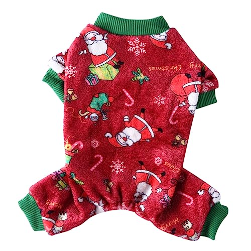 VILLFUL Hundekleidung Vierbeiniges Haustier-Outfit Weihnachtsthema Polyestermaterial Atmungsaktiv und VILLFUL Hundekleidung Vierbeiniges Haustier-Outfit Weihnachtsthema Polyestermaterial Atmungsaktiv und von VILLFUL