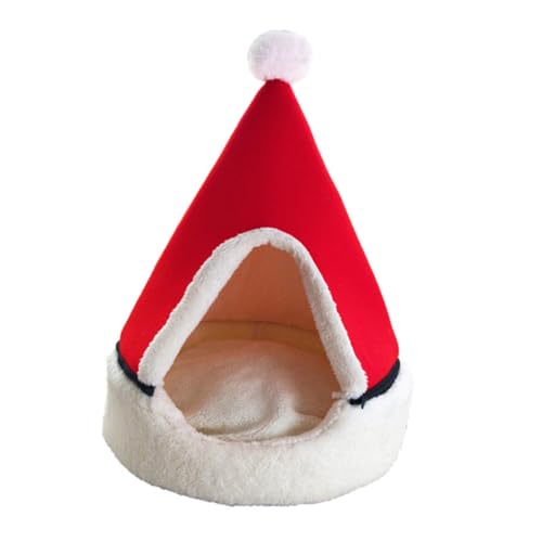 VILLFUL 1pc Haustier Bett Katze Weihnachten Baum Form Geschlossen Höhle Zelt Warme Material für Tiere VILLFUL 1pc Haustier Bett Katze Weihnachten Baum Form Geschlossen Höhle Zelt Warme Material für Tiere von VILLFUL
