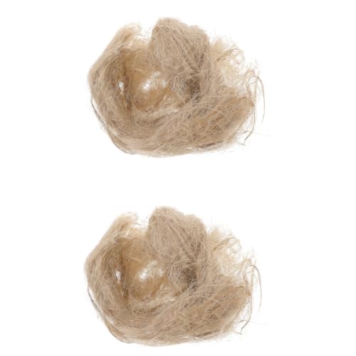 VILLFUL Nistmaterial Für Vögel Einstreumaterial Für Hamster Naturmaterial Für Kleintiere Nistbedarf Für Papageien Vogelnestzubehör DIY-vogelnestzubehör von VILLFUL