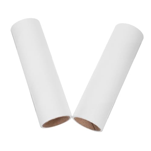 VILLFUL 2rollen Wiederverwendbare Fusselrollen Klebrige Fusselrolle Für Sofa Kleidung Staubentferner Manueller Fusselentferner Tragbare Fusselrolle Für Hunde Katzen Rolle von VILLFUL
