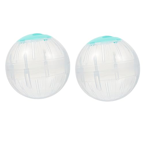 VILLFUL 2 Stück Hamster Laufkugel Transparent Blau Langlebiger und Bissfester Geräuscharm Fördert Bewegung und Spaß für Zwerghamster und Kleine Kleintiere VILLFUL 2 Stück Hamster Laufkugel Transparent Blau Langlebiger und Bissfester Geräuscharm Fördert Bewegung und Spaß für Zwerghamster und Kleine Kleintiere von VILLFUL