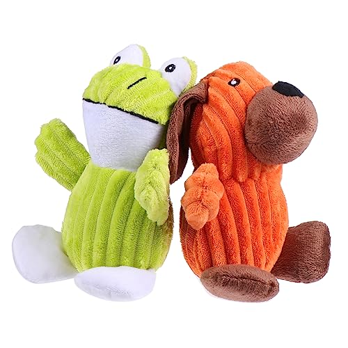 VILLFUL 2er Packung Hundespielzeug Plüsch Kauspielzeug Quietschspielzeug Interaktives Plüschspielzeug Für Haustiere Backenzahnspielzeug Beißspielzeug VILLFUL 2er Packung Hundespielzeug Plüsch Kauspielzeug Quietschspielzeug Interaktives Plüschspielzeug Für Haustiere Backenzahnspielzeug Beißspielzeug von VILLFUL