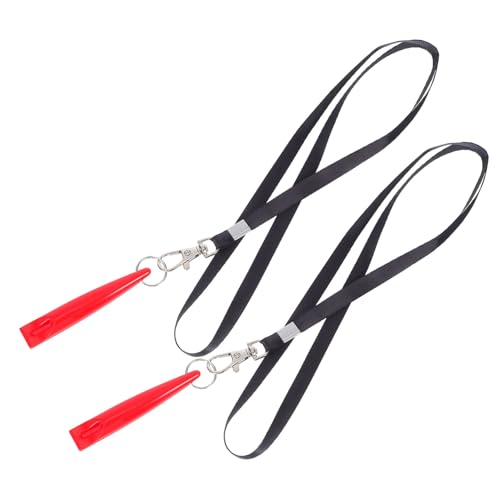VILLFUL 2 Stück Haustierausbildung Pfeife Professionelle Hundepfeife Pfeife Mit Trageband Hundepfeifen Sportpfeife Mit Lanyard Tierpfeife Zugpfeife Für Hunderufpfeife Rot Plastik VILLFUL 2 Stück Haustierausbildung Pfeife Professionelle Hundepfeife Pfeife Mit Trageband Hundepfeifen Sportpfeife Mit Lanyard Tierpfeife Zugpfeife Für Hunderufpfeife Rot Plastik von VILLFUL