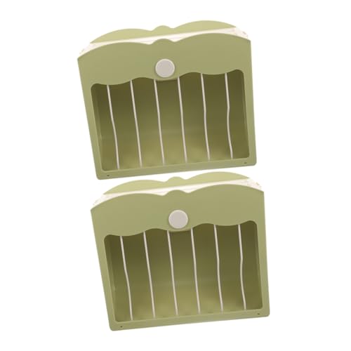 VILLFUL 2 Stück Kaninchen Futterspender, Hasen Racks, Große Kapazität, Rack Futterspender, Kaninchen Chinchilla Racks, Kaninchen Rack Halter Für Meerschweinchenkäfig, Multifunktions Rack, von VILLFUL
