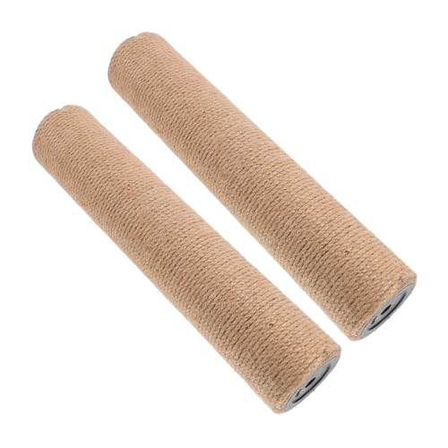 VILLFUL 2 Stück Katzenkratzbaum Ersatzstämme aus Sisal DIY Kratzsäulen für Katzen Vertikales Design für Platzsparendes und Kratzen für Katzenkletterbäume VILLFUL 2 Stück Katzenkratzbaum Ersatzstämme aus Sisal DIY Kratzsäulen für Katzen Vertikales Design für Platzsparendes und Kratzen für Katzenkletterbäume von VILLFUL