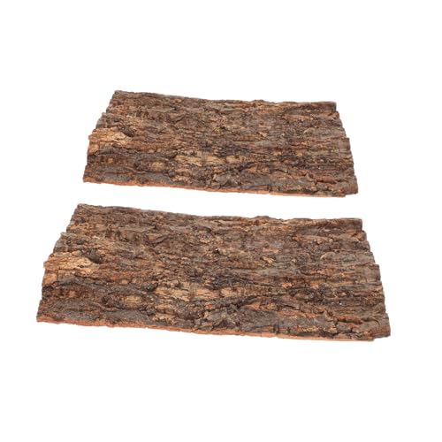 VILLFUL 2 Stück Kletterbaumrinde für Reptilien Dekorative für Terrarium für Echsen Spinnen und Kleine Haustiere Natürliche Korkstruktur Sicheres VILLFUL 2 Stück Kletterbaumrinde für Reptilien Dekorative für Terrarium für Echsen Spinnen und Kleine Haustiere Natürliche Korkstruktur Sicheres von VILLFUL