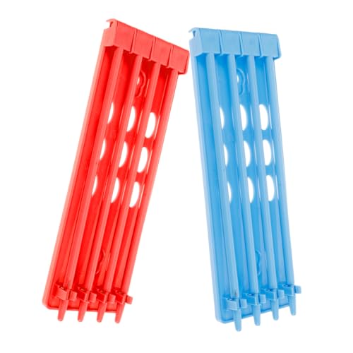 VILLFUL 2 Stück Papageien Fußring Halter Bunter Fußring Ständer für Brieftauben Praktischer Ring Sortier Rack für Vogelzubehör und Langlebig VILLFUL 2 Stück Papageien Fußring Halter Bunter Fußring Ständer für Brieftauben Praktischer Ring Sortier Rack für Vogelzubehör und Langlebig von VILLFUL