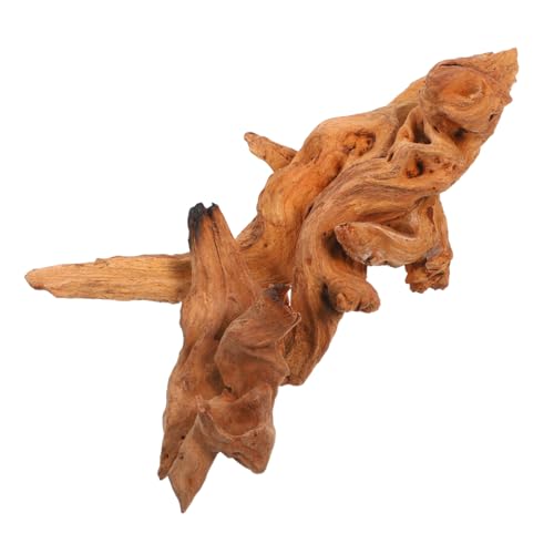 VILLFUL 2 Stück Teiliges Natürliches Driftwood für Aquarium Terrarien-Dekoration Naturnahe Holzäste für Reptilien Süßwasserbecken Wasserfest Pflegeleicht und Fischsicher von VILLFUL