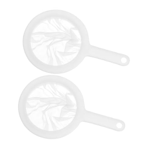 VILLFUL 2 Stück Wasserfilter für Aquarien Mesh Garnelensiebe zur Effizienten Trennung von Artemia Eiern Vielseitig Einsetzbar für Sojamilch und Saftfilterung von VILLFUL