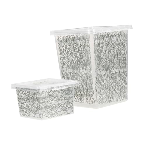 VILLFUL Multifunktionale Futterbox Für Reptilien Groß Und Kunststoff Nylon Nicht Natürlich Nylonnetz Klettern Zucht Luftdurchlässig Für Tiere von VILLFUL