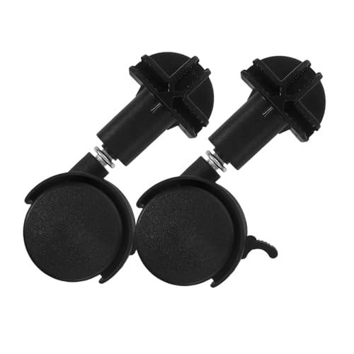 VILLFUL 2 Stücke Rollende Lenkrollen Für Haustierkäfig Geräuschloses Und Stabiles Ersatzrad Für Wohnaccessoires von VILLFUL