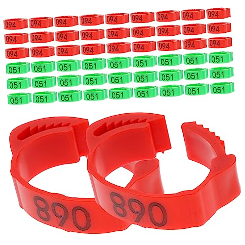 VILLFUL 200 Stück Hühnerzubehör Für Hühner Armbandzubehör Grünes Zubehör Hühnerbeinringe Hühnerknöchelbänder Papageienfußringe Taubenfußring Entenbeinbänder Vogelringe VILLFUL 200 Stück Hühnerzubehör Für Hühner Armbandzubehör Grünes Zubehör Hühnerbeinringe Hühnerknöchelbänder Papageienfußringe Taubenfußring Entenbeinbänder Vogelringe von VILLFUL