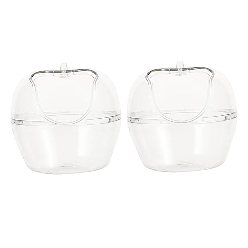 VILLFUL Käfig für Hamster 2er-Pack Hamster-Badezimmer Sandbad-Behälter abnehmbare Hamster-Katzentoilette Gesundheitsspaß für Ihr Haustier VILLFUL Käfig für Hamster 2er-Pack Hamster-Badezimmer Sandbad-Behälter abnehmbare Hamster-Katzentoilette Gesundheitsspaß für Ihr Haustier von VILLFUL