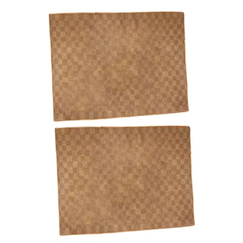 VILLFUL Welpen Innen Kühlung Kissen 2PCs Sommer Haustier Schlaf Matte Rattan Gewebte Textur VILLFUL Welpen Innen Kühlung Kissen 2PCs Sommer Haustier Schlaf Matte Rattan Gewebte Textur von VILLFUL