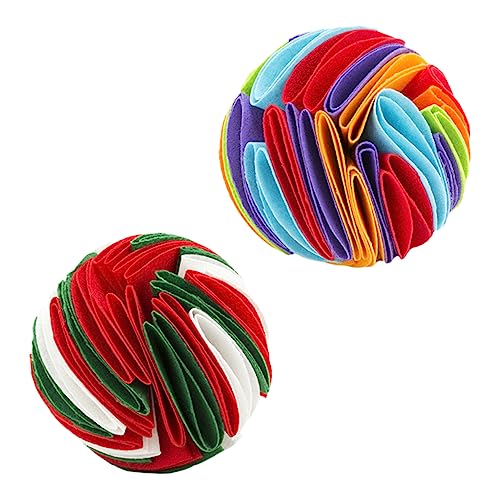 VILLFUL Multifunktionales Schnüffelspielzeug für Hunde 2er-Pack Knisterbälle langsame Fütterung Schnüffelspielzeug für Hunde verbessert den Riechsinn des Haustiers VILLFUL Multifunktionales Schnüffelspielzeug für Hunde 2er-Pack Knisterbälle langsame Fütterung Schnüffelspielzeug für Hunde verbessert den Riechsinn des Haustiers von VILLFUL