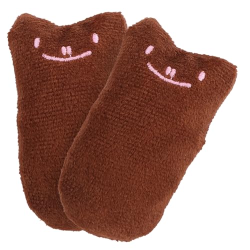 VILLFUL Beißspielzeug für Kätzchen 2er-Pack Katzenspielzeug mit Katzenminze und Geräuschen weiches Plüschspielzeug für Katzen zum Kratzen und Kauen VILLFUL Beißspielzeug für Kätzchen 2er-Pack Katzenspielzeug mit Katzenminze und Geräuschen weiches Plüschspielzeug für Katzen zum Kratzen und Kauen von VILLFUL