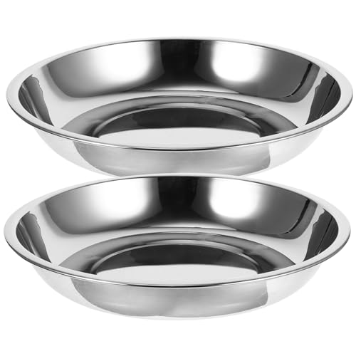 VILLFUL 2X Edelstahl Katzennapf Multifunktions Welpen Napf Haushalts Napf Für Kätzchen Katzenfutter VILLFUL 2X Edelstahl Katzennapf Multifunktions Welpen Napf Haushalts Napf Für Kätzchen Katzenfutter von VILLFUL
